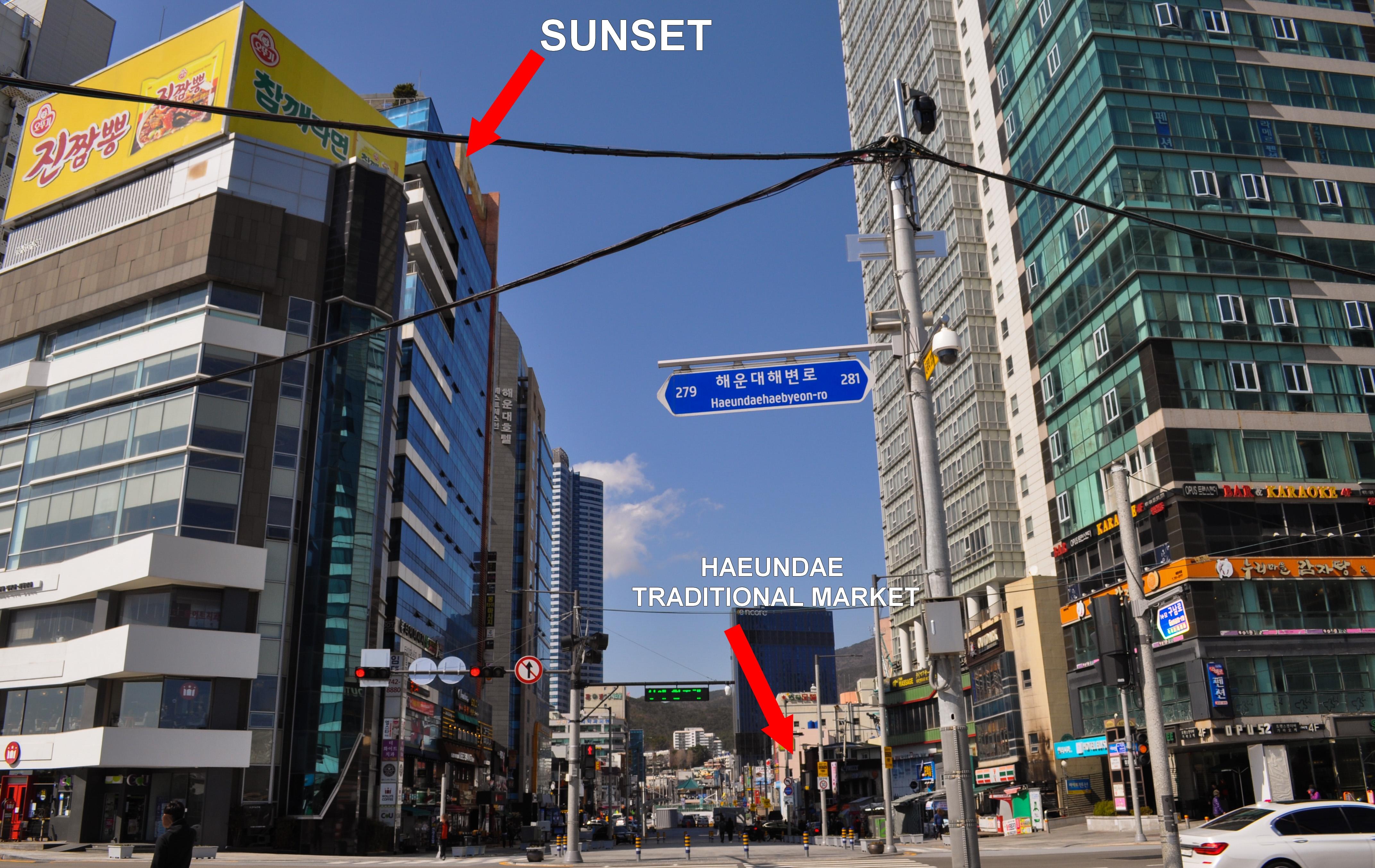 Sunset Hotel Пусан Экстерьер фото